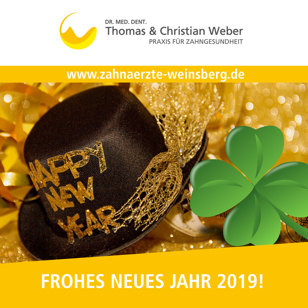 Zahnarzt Weinsberg - Neujahr 2019