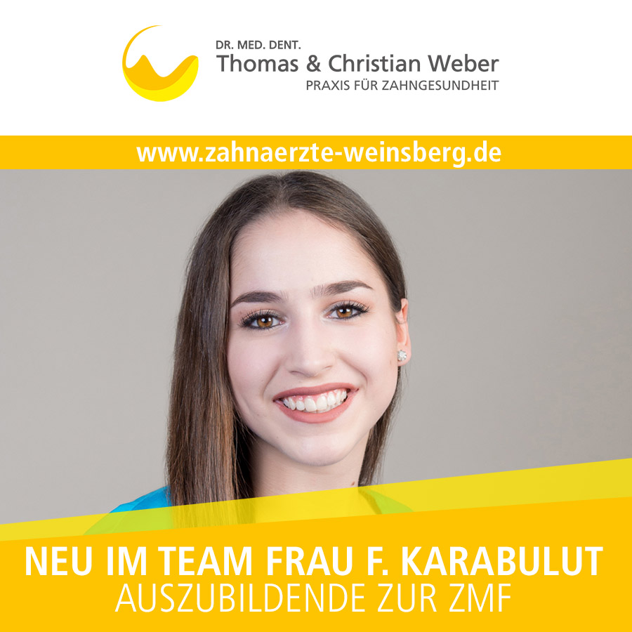 Azubi ZMF Teamvorstellung Frau Karabulut