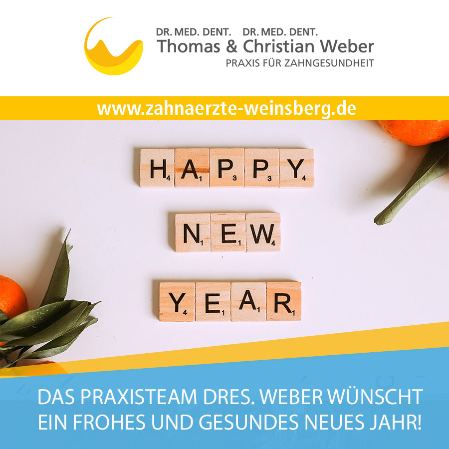 Frohes neues Jahr 2021