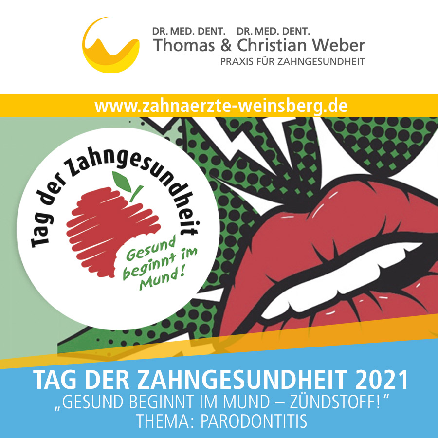 TAG DER ZAHNGESUNDHEIT 2021 PARODONTITIS
