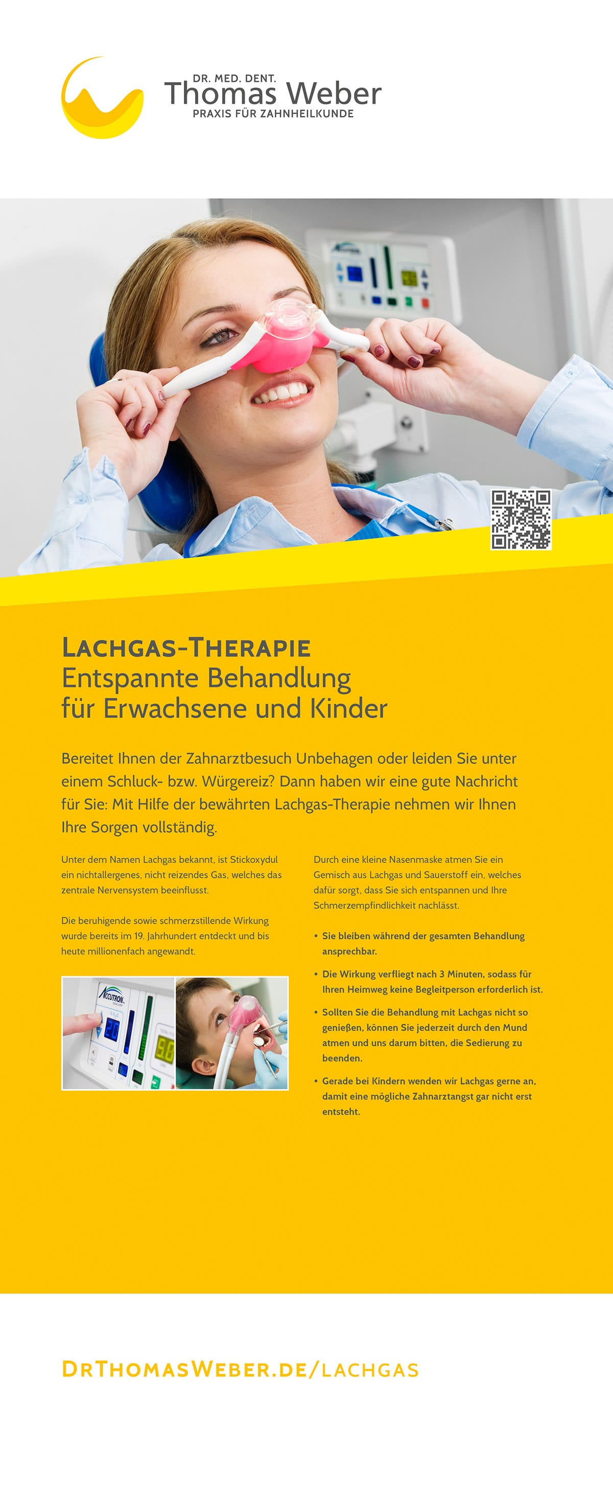 Lachgasbehandlung - Zahnarztpraxis Weber Lachgasbehandlung - Zahnarztpraxis Weber